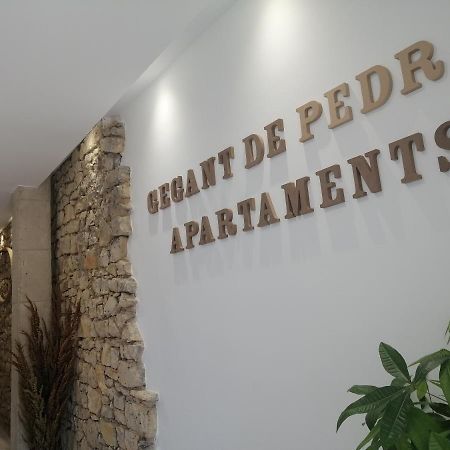 Gegant De Pedra Apartaments Adzaneta Exterior photo